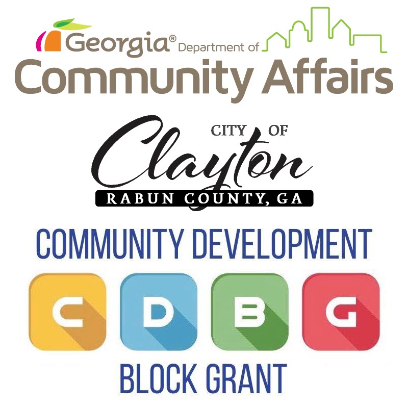 City of Clayton Georgia DCA CDBG Graphic